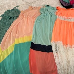 Flowy maxi dress lot
